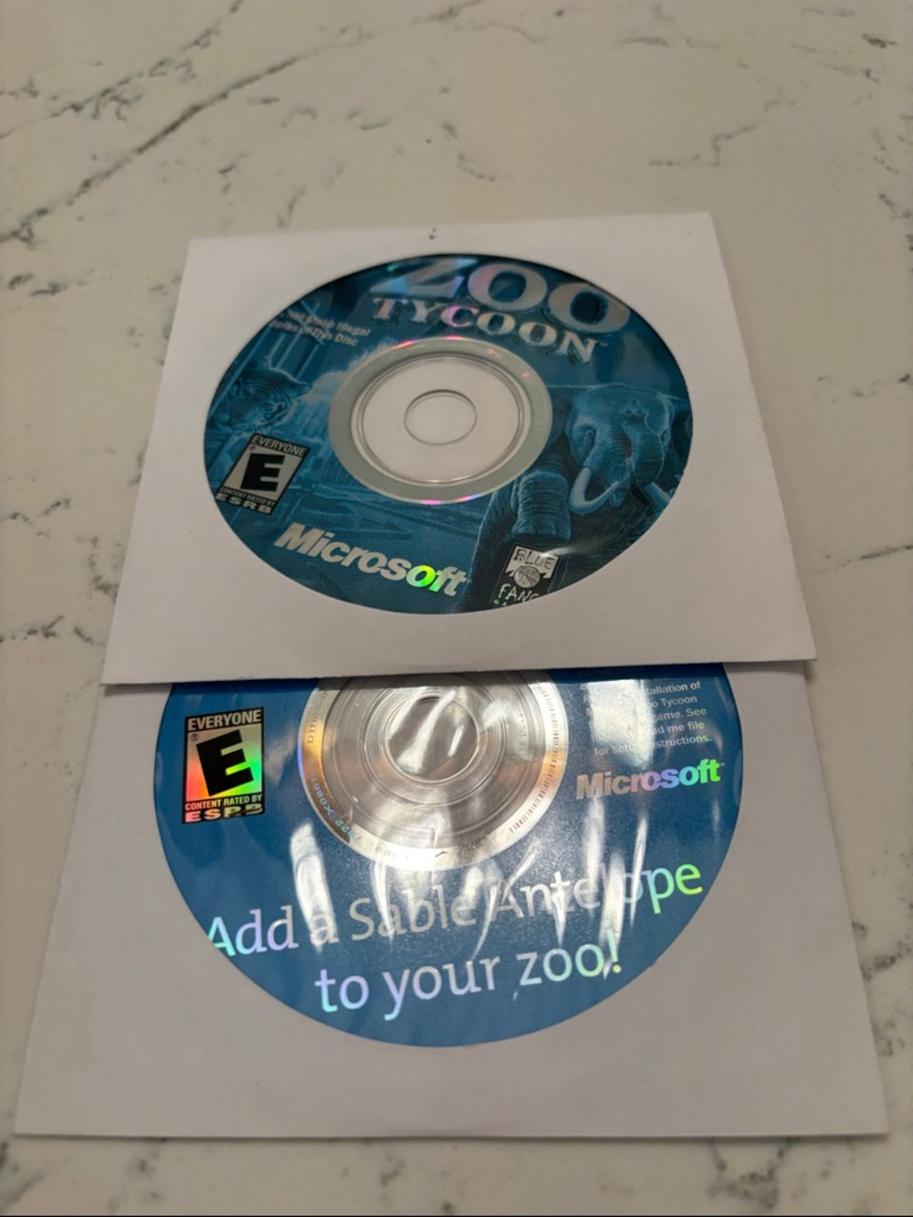 Microsoft Zoo Tycoon PC Game